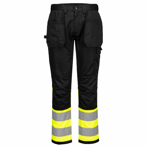WX2 Eco Hi-Vis Holster Trouser Class 1, kolor żółty/czarny, rozmiar 30 1