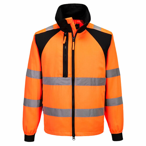 Ostrzegawcza bluza robocza WX2 Eco, kolor pomarańczowy/czarny, rozmiar 4XL 1