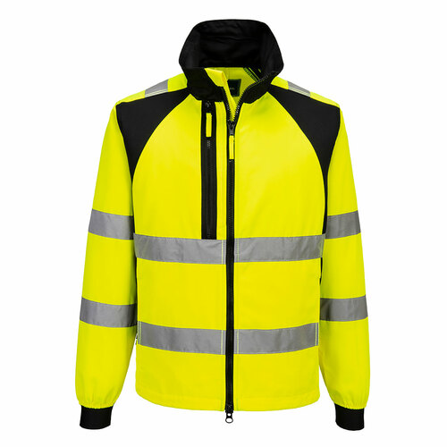 Ostrzegawcza bluza robocza WX2 Eco, kolor żółty/czarny, rozmiar L 1