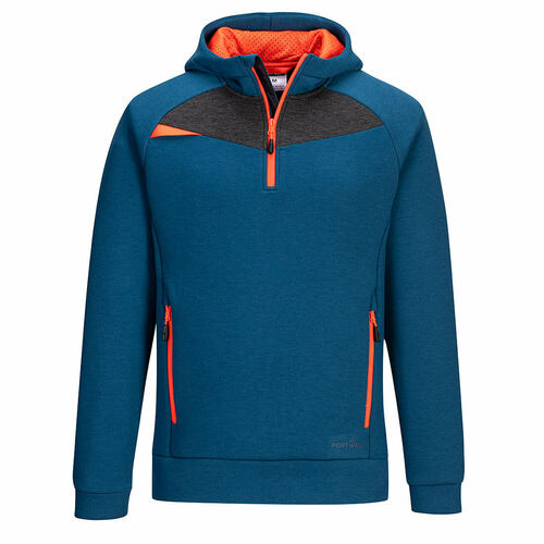 Bluza DX4 z zamkiem 1/4, kolor niebieski, rozmiar XXL 1