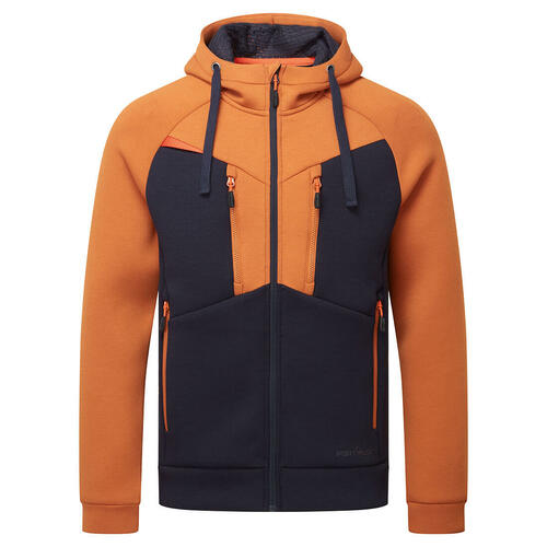 Bluza z kapturem DX4, kolor rdzawy, rozmiar XXXL 1