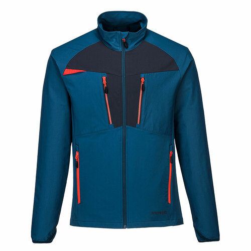 Bluza DX4 zapinana na zamek, kolor niebieski, rozmiar M 1