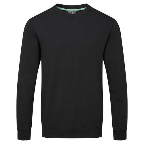 Bluza z bawełny organicznej nadającej się do recyklingu, kolor czarny, rozmiar L 1