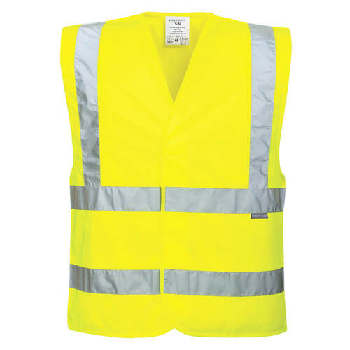 Kamizelka ostrzegawcza Eco pakiet 10szt. żółta rozmiar XXL/3XL Portwest EC76YERXX/3X 1