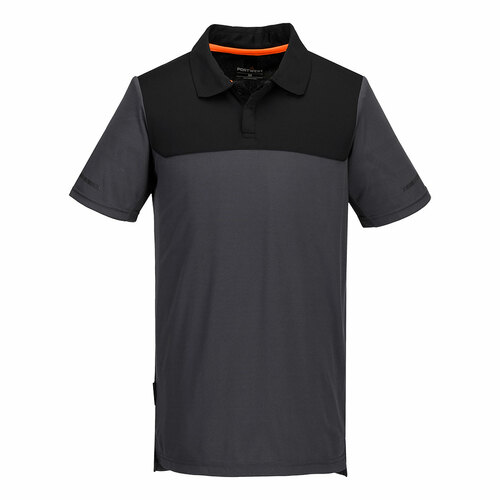 Lekka koszulka Polo EV4, kolor szary, rozmiar 4XL 1