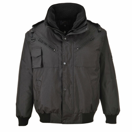 Kurtka Bomber 4 w 1, kolor czarny, rozmiar XXXL 1