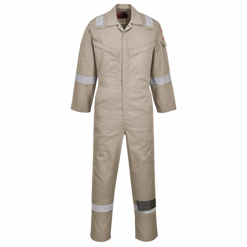 Super lekki, antyelektrostatyczny kombinezon 210g, kolor khaki, rozmiar L 1