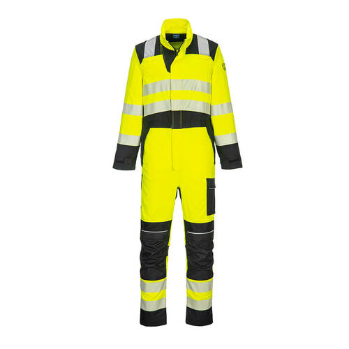 Trudnopalny kombinezon multiochronny PW3 Modaflame, kolor żółty/czarny, rozmiar XXXL 1