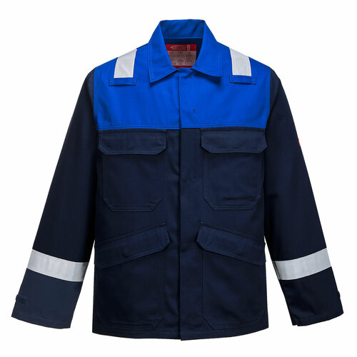 Bluza trudnopalna Bizflame Plus, kolor granat/niebieski, rozmiar M 1