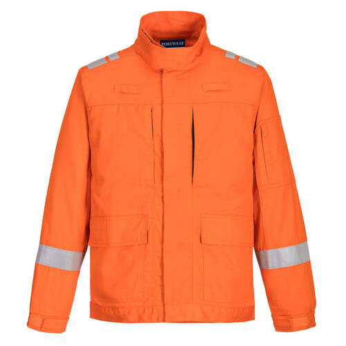 Lekka bluza trudnopalna Bizflame Work Stretch, kolor pomarańczowy, rozmiar XXXL 1