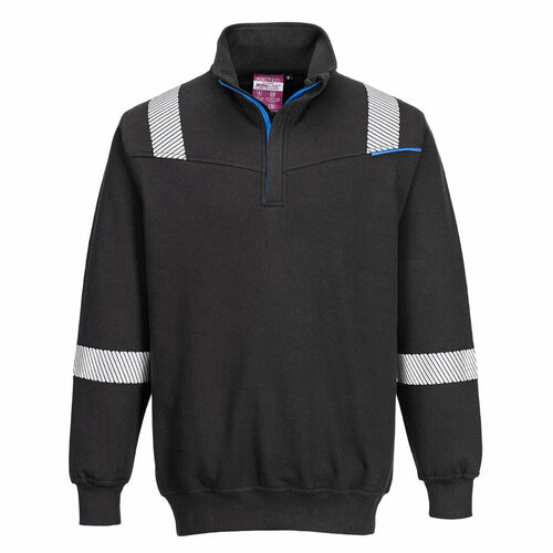 Trudnopalna bluza WX3 Modaflame, kolor czarny, rozmiar XL 1