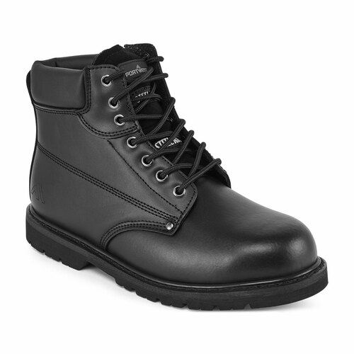 Skórzane buty za kostkę Steel Action SBP HRO, kolor czarny, rozmiar 46 1
