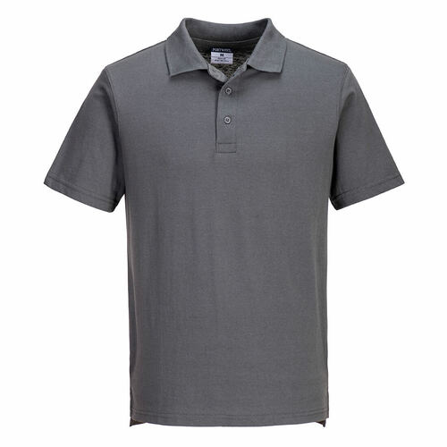 Lekka koszulka Polo z dżerseju - 48 sztuk, kolor szary, rozmiar XXXL 1