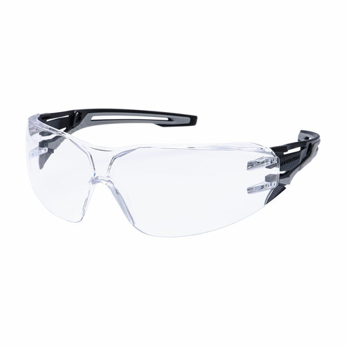 Okulary ochronne Wraparound Plus w kolorze antracytowym, kolor przezroczysty 1