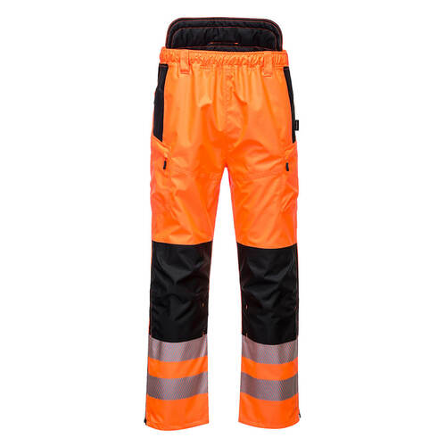 Spodnie robocze ostrzegawcze PW3 Extreme, kolor pomarańczowy/czarny, rozmiar 4XL 1