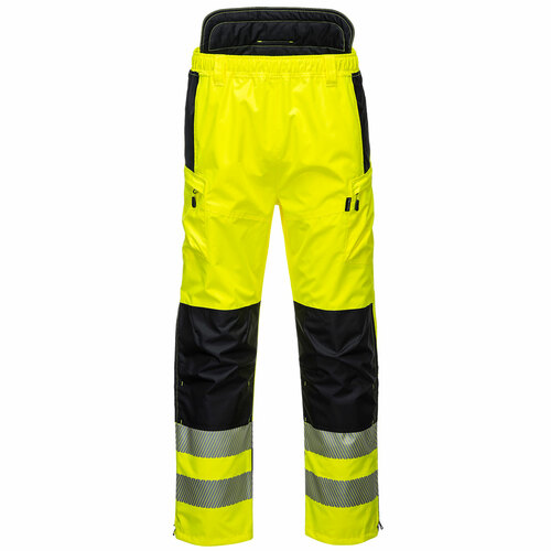 Spodnie robocze ostrzegawcze PW3 Extreme, kolor żółty/czarny, rozmiar M 1