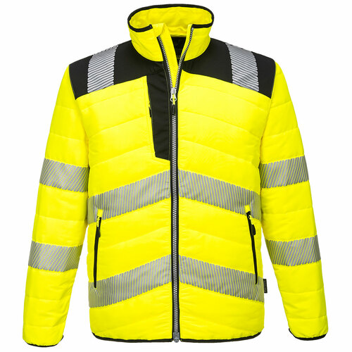 Kurtka ostrzegawcza PW3 Baffle, kolor żółty/czarny, rozmiar M 1