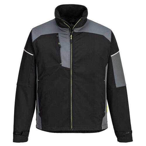 Kurtka Softshell PW3 (3L), kolor czarny/szary, rozmiar XXXL 1
