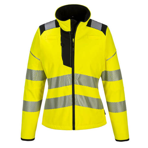 Softshell damski PW3, kolor żółty/czarny, rozmiar S 1