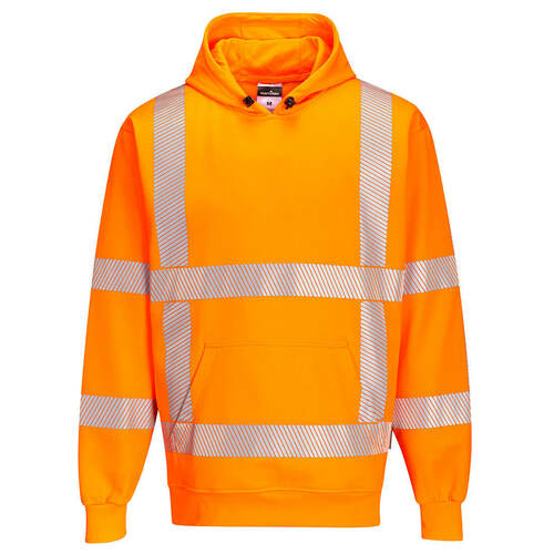 Bluza ostrzegawcza z kapturem RWS, kolor pomarańczowy, rozmiar 4XL 1
