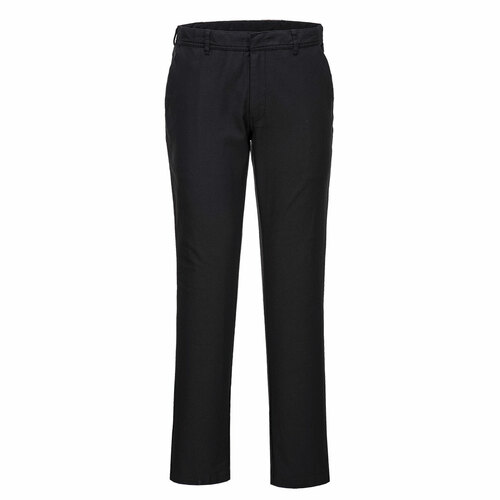 Elastyczne spodnie robocze Chino Slim, kolor czarny, rozmiar 44 1
