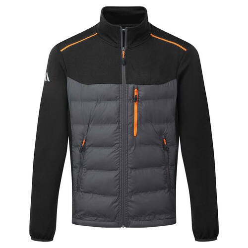 Lekka kurtka hybrydowa Baffle, kolor czarny, rozmiar XXXL 1