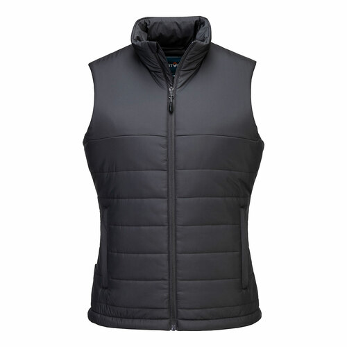 Professional Women's Insulated Baffle Gilet, kolor szary, rozmiar M 1