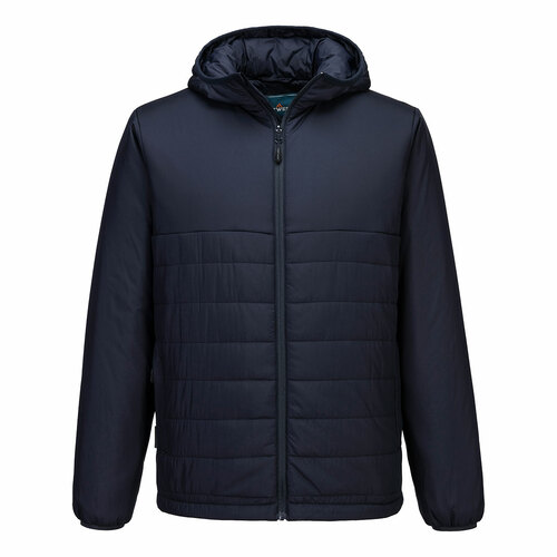 Professional Hooded Insulated Baffle Jacket, kolor granatowy, rozmiar XL 1