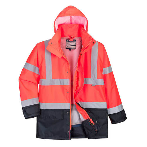 Kurtka ostrzegawcza Executive 5 w 1, kolor czerwony/granat, rozmiar XXXL 1