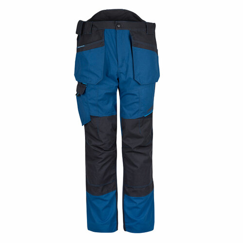 Spodnie robocze z kieszeniami kaburowymi WX3, kolor bladoniebieski, rozmiar 28 1