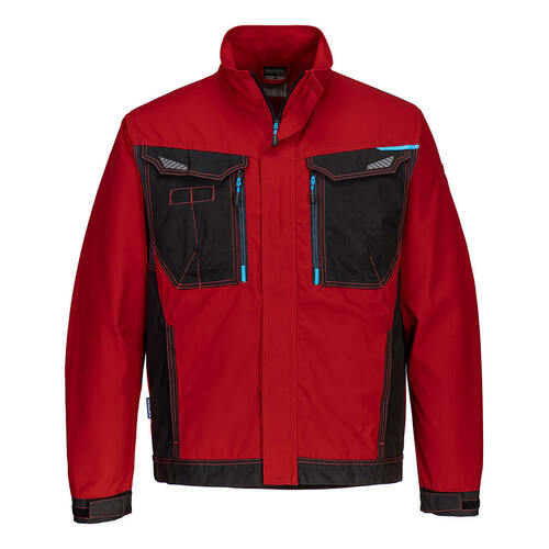 Bluza robocza WX3, kolor głęboka czerwień, rozmiar M 1
