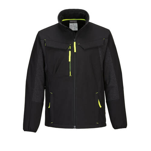 Hybrydowa kurtka softshell WX3 Eco (2L), kolor czarny, rozmiar XXXL 1