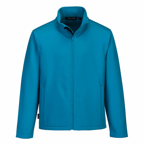 Softshell dwuwarstwowy Print & Promo, kolor niebieski aqua, rozmiar M 1