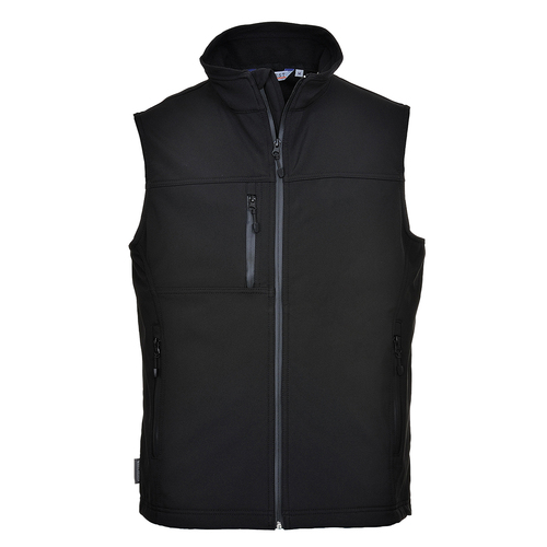 Kamizelka Softshell (3L), kolor czarny, rozmiar XS 1