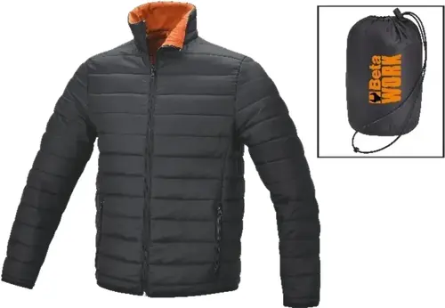 Kurtka krótka, wykonana z nylonu 20D, pikowana w worku-pokrowcu Beta czarna roz. 3XL 1