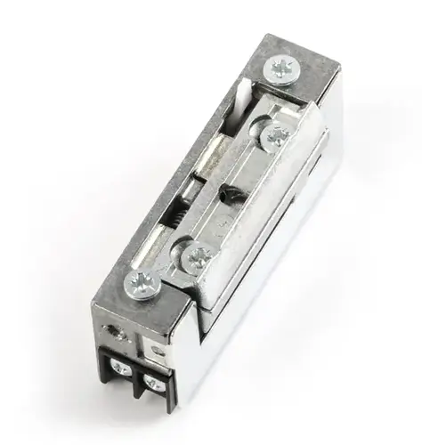 Elektrozaczep R5 12V DC - z blokadą, zmniejszony pobór prądu ELP 1