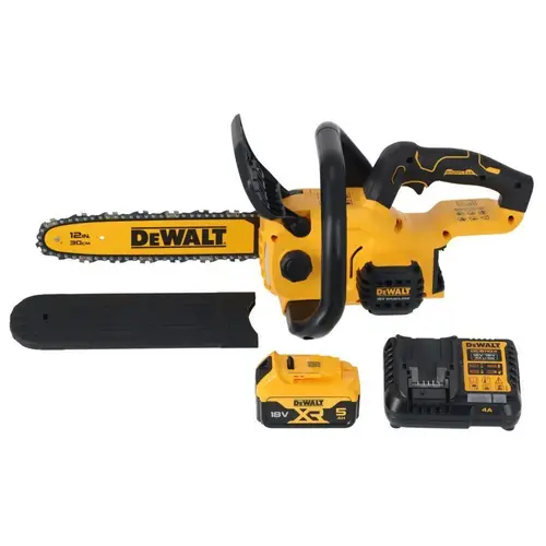 Piła łańcuchowa 30cm 18V XR 1x5.0Ah + ładowarka DEWALT DCMCS565P1 1