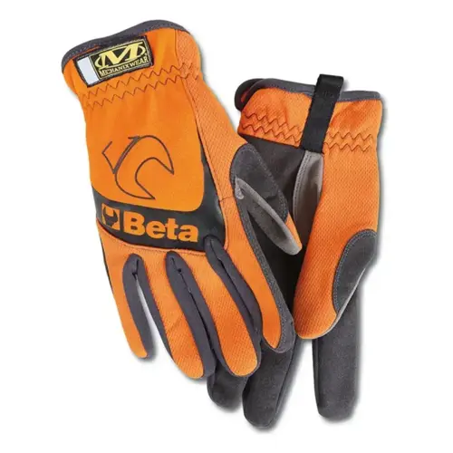 Rękawice robocze mechanix pomarańczowo-czarne 9574O rozmiar XL Beta 1