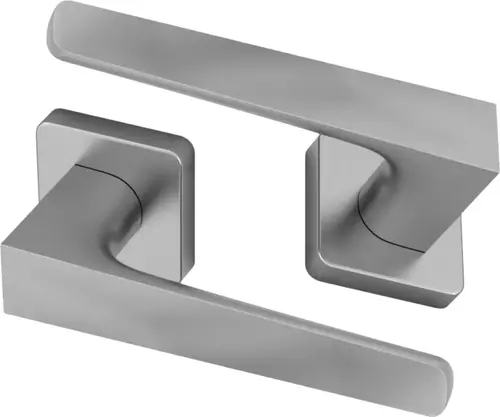 Klamka Gaius szyld kwadratowy 50mm Claq7 35-45, chrom matowy [10781-0203-003-000-15] 1