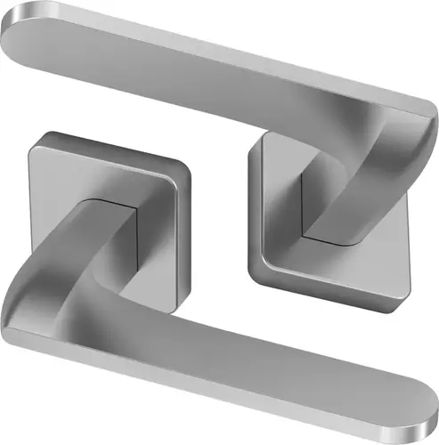 Klamka Cloe szyld kwadratowy claq7 35-65, chrom matowy [11171-0203-003-000-15] 1