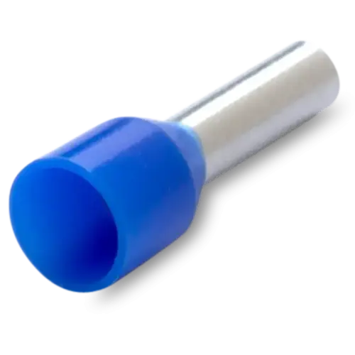 Końcówka tulejkowa izolowana, 2,5/10, 2,5 mm , niebieska, 250 sztuk BM005062 1