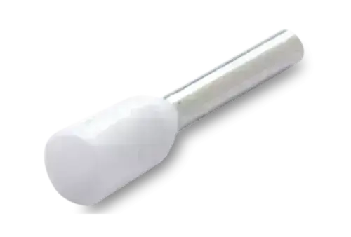 Końcówka tulejkowa izolowana, 0.5/6, 0.5 mm , biała, DIN 46228/4, opakowanie 500 sztuk model BM006011 1