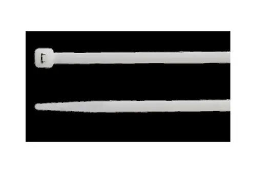 Opaska zaciskowa kablowa 80x2.5mm poliamidowa pa 6.6 kolor naturalny 100szt 1