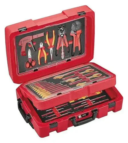 Walizka serwisowa - 52 elementy Teng Tools SCE5 VDE 1000V 1