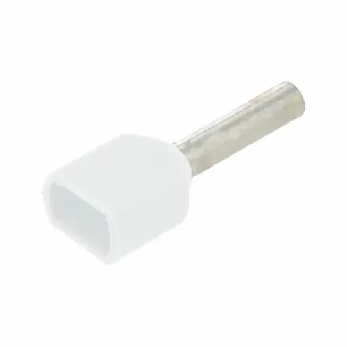 Końcówka tulejkowa izolowana podwójna, 2x0.75/14, 0.75 mm², biała, 200 szt.BM 005531 1