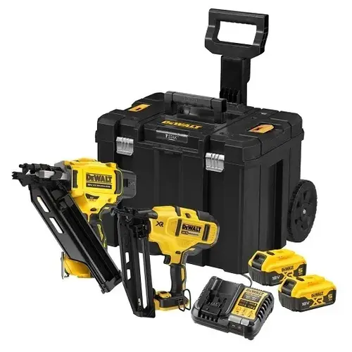 Zestaw 2 gwoździarek 18V 2x5,0Ah TStak DeWalt DCK246P2T 1