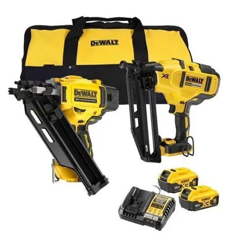 Zestaw 2 gwoździarek 18V 2x5,0Ah torba DeWalt DCK246P2 1