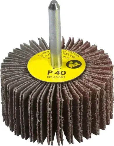 Ściernica listkowa trzpieniowa do stali szlachetnej i metali 60x30x6mm gr.40 KM613 1