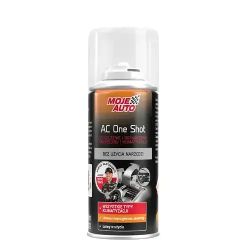 Odświeżacz klimatyzacji i nawiewów 150ml - Black AC ONE SHOT Moje Auto 1