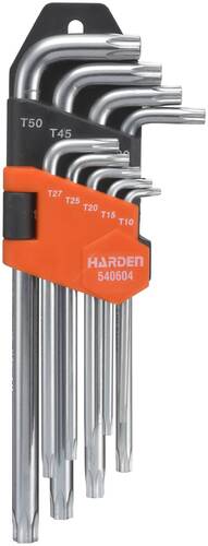 Zestaw kluczy trzpieniowych Torx Harden 1